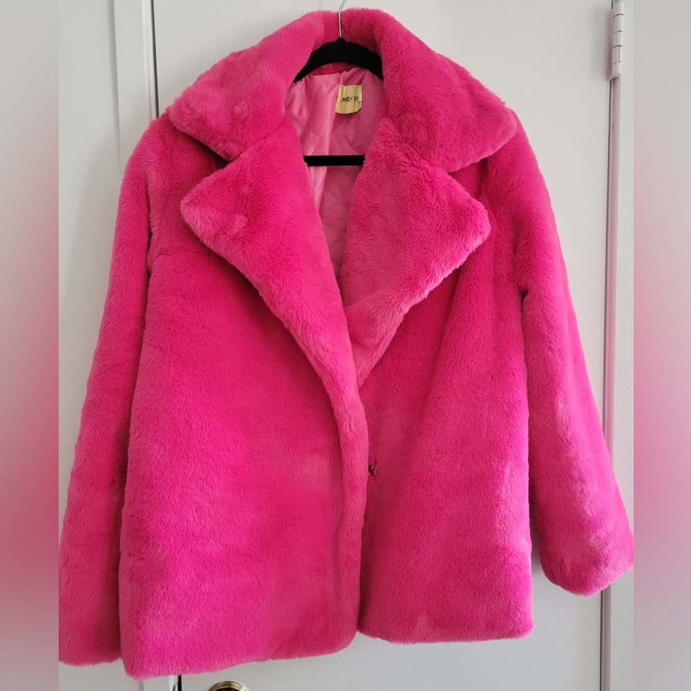 Luxurious Pink Coat